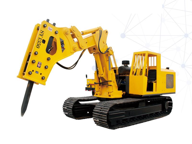 CSP-100履带式巷道掘进破碎机